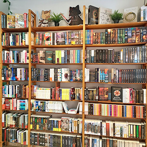 Estanterías repletas de libros